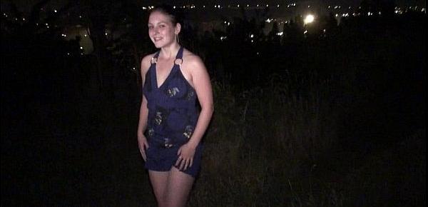  Casting youn teen girl as porn actress sex video audition in public
